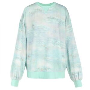 Plus Size Selkie Water Lilies Sweater Size 1X